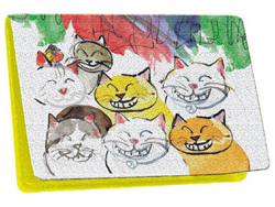 マンハッタナーズ 名刺入れ 笑い猫 Manhattaner S Ny発の人気アートブランド 送料無料
